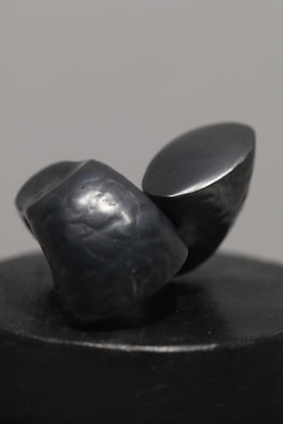 Parts of Four Monster Twisted Druid Ring E1601-7-KA (Monster Twisted KA Monster Big Twisted Oxidized Black Silver) PPOF25